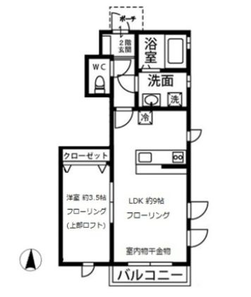 ソレーユ雑司が谷の間取り