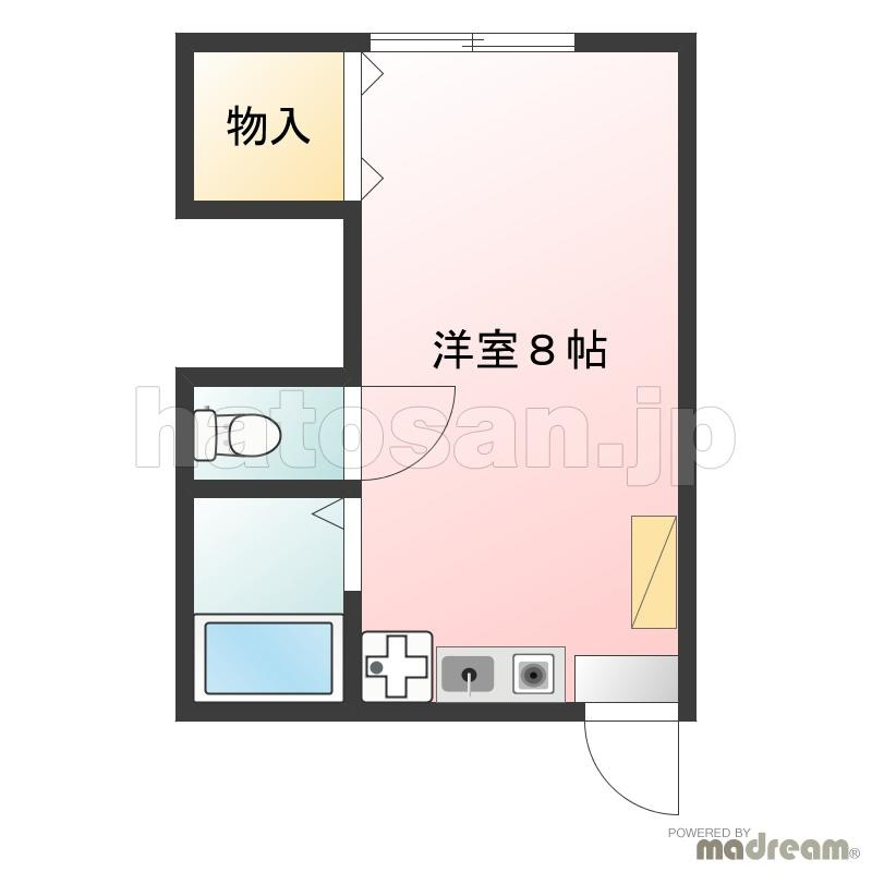 トノブール西荻の間取り