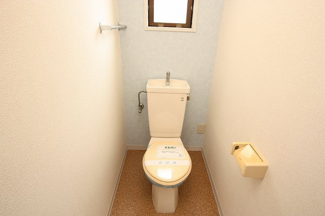 ドミール鳥井Ｃのトイレ|シンプルで使いやすいトイレです