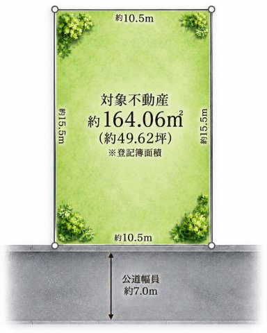 【区画図】 | ◆宮前区菅生三丁目　建築条件なし売地◆