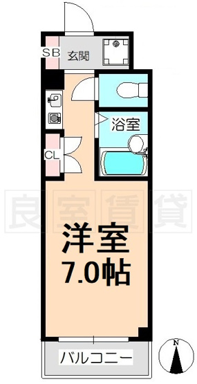 【間取り】 | パルスⅡ上前津