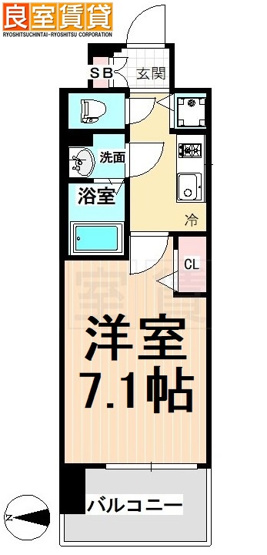 【間取り】 | プレサンス大須観音