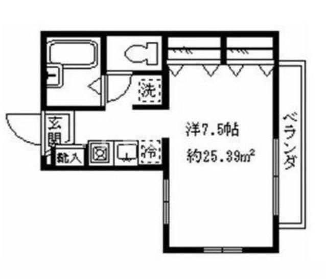 【間取り】 | ラ・ヴィ江原