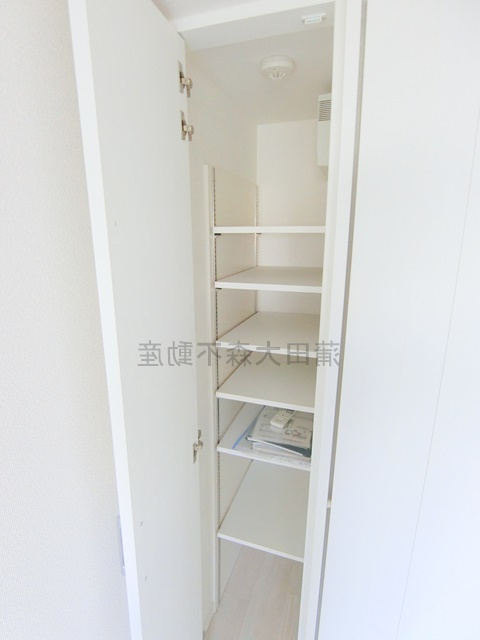 ダイナシティ池上の収納|洋室収納　棚