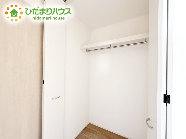 【収納】 | 小美玉市羽刈2期　新築戸建 | クローゼットタイプの収納は荷物がどこにあるかすぐに見つかります！