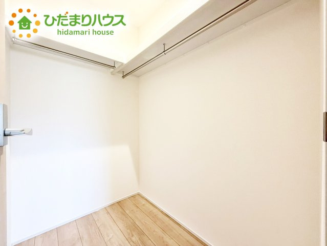 【収納】 | 小美玉市羽刈2期　新築戸建 | ご家族暮らしになると増える荷物もらくらく収納！大型ウォークインクローゼット完備♪
