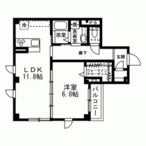 カーサ法恩寺橋 の間取り|間取りです。