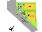 古賀市日吉2丁目2期　1号棟の区画図