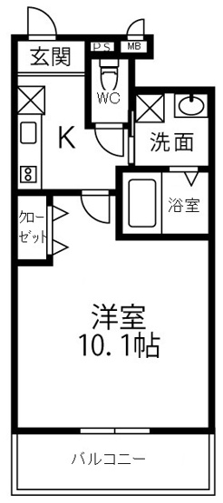 【間取り】 | サン　フィオーレ長尾Ⅰ番館