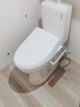 ルミエール常盤台B棟のトイレ