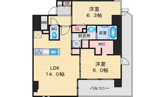 【間取り】 | S-RESIDENCE徳川altano | 略図の為、現状優先