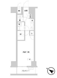 【間取り】 | TLRレジデンス町田 | 間取りです。