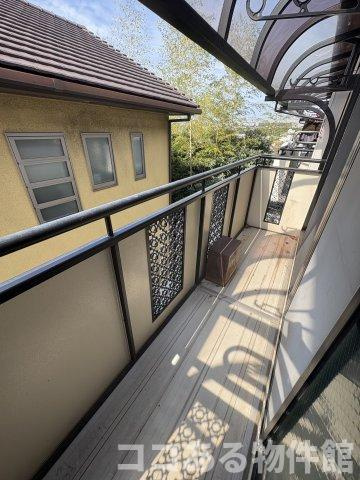 ハイツ中島のバルコニー