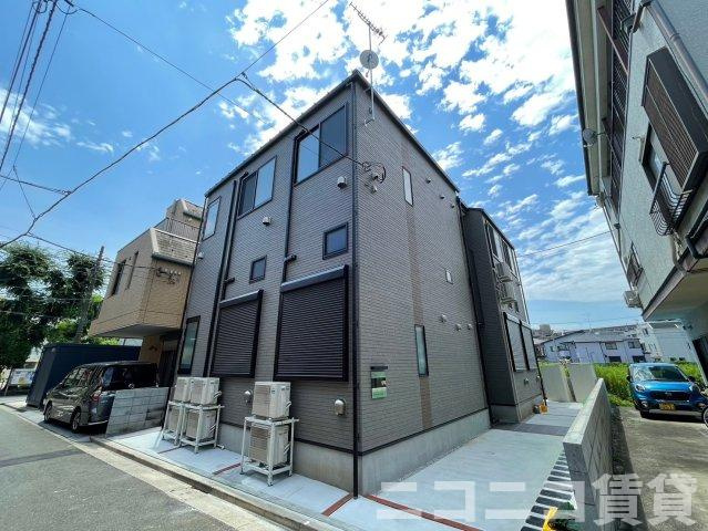 板橋区上板橋２丁目のアパートの外観|
