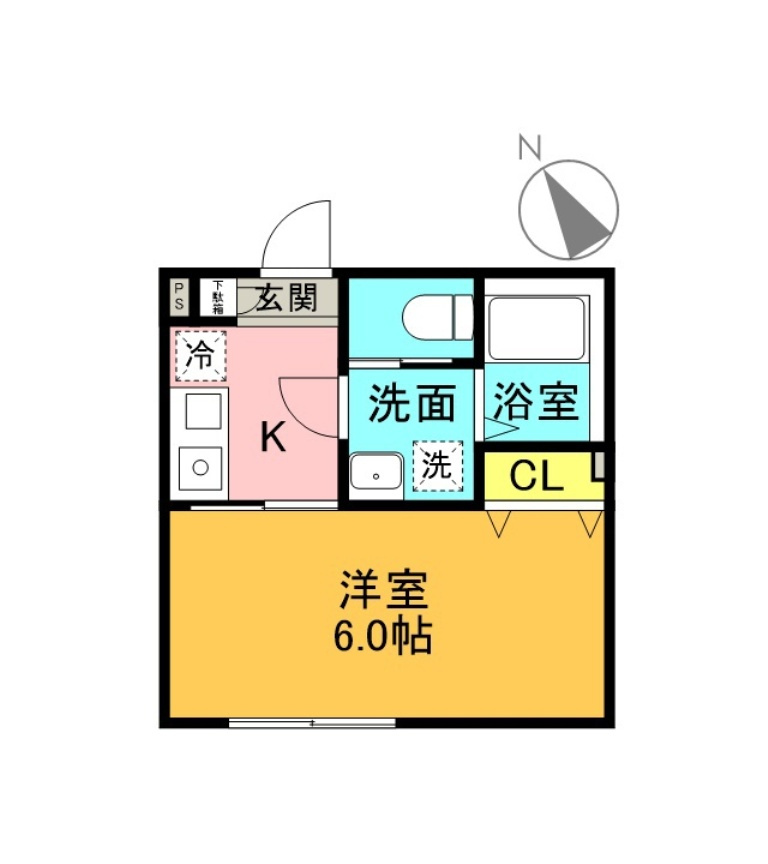 フルセイル羽衣町の間取り