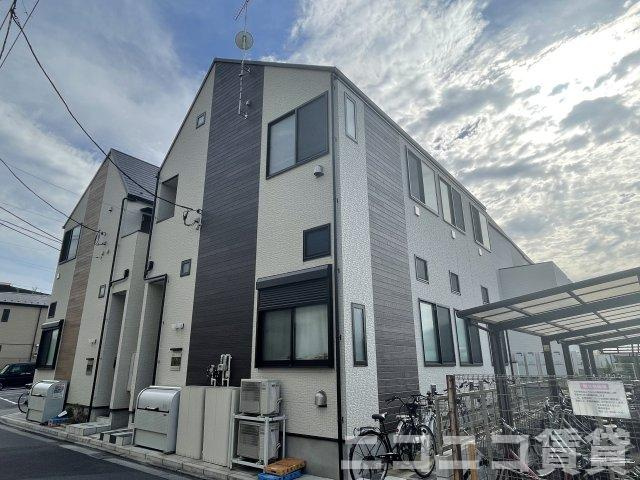 北区志茂３丁目のアパートの外観