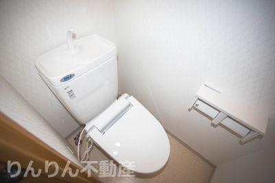 【トイレ】 | メゾンオレンジ2 | 落ち着いたトイレです