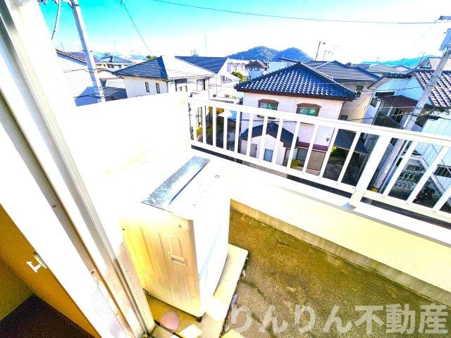 【バルコニー】 | メゾンオレンジ2 | 開放的で明るい空間を演出してくれるバルコニーです