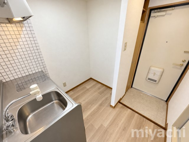 クリスタルハイツⅠの玄関