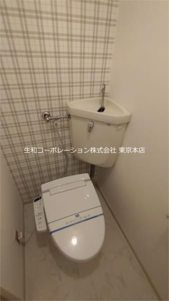 ディラヴェール田柄のトイレ