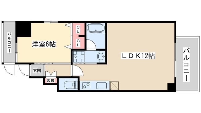【間取り】 | プレジオ江坂ルージュ