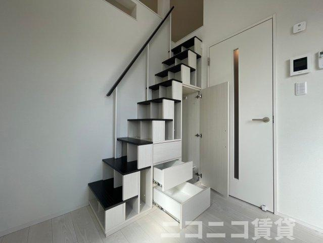 板橋区三園１丁目のアパートの収納|別号室イメージの為、現状を優先致します。