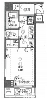 【間取り】 | スパシエ新中野カステール