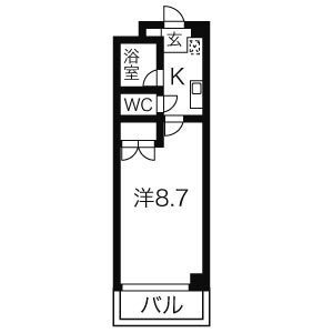【間取り】 | 春里壱番館