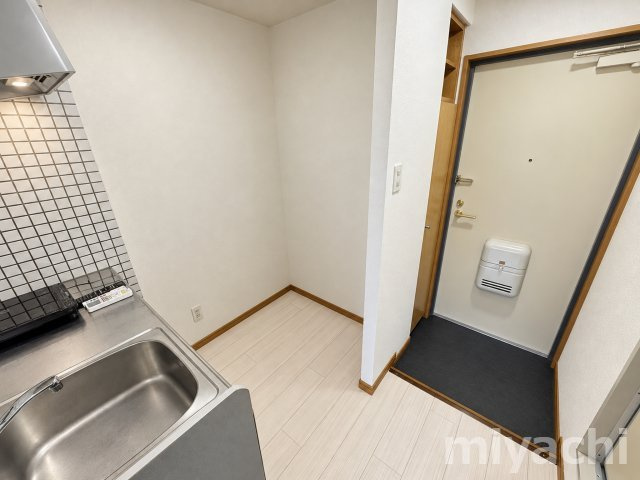 クリスタルハイツⅠの玄関