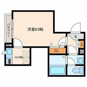 ラ　プリマヴェーラの間取り