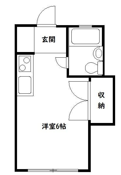 ドーム中村橋の間取り