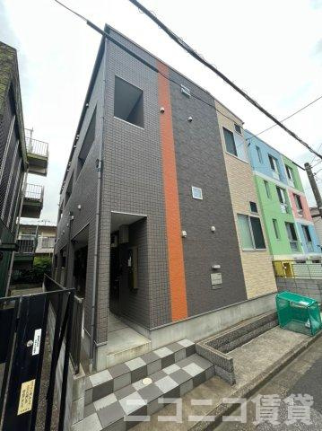 北区赤羽西４丁目のアパートの外観