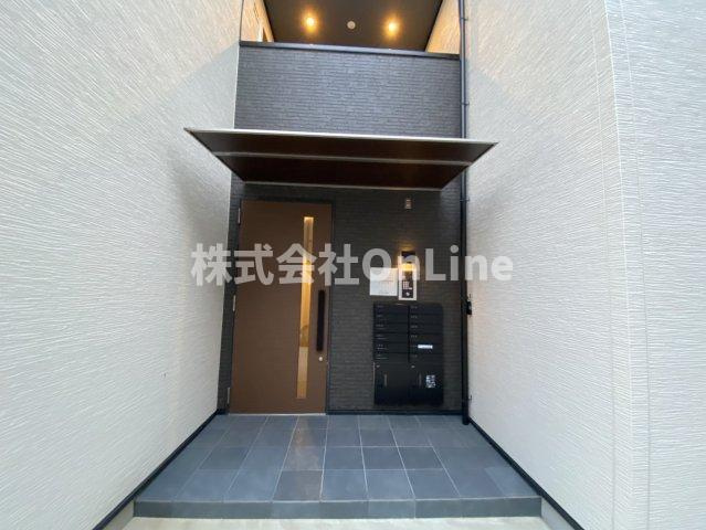 Jino徳庵のエントランス