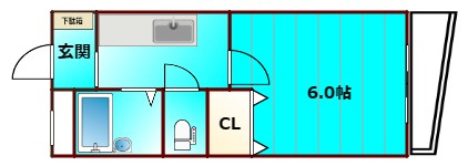 【間取り】 | メゾンオレンジ1
