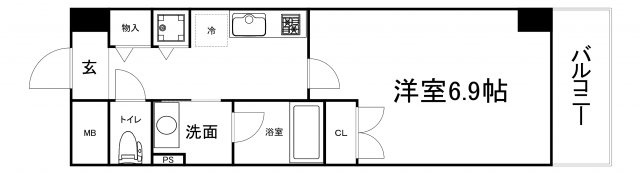 【間取り】 | ドルチェ・ヴィータ都島