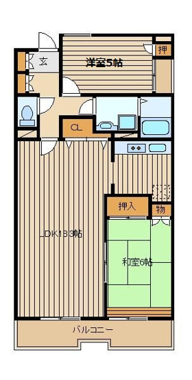 【間取り】 | ベルアージュ都立家政