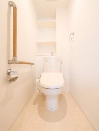 CASSIA錦糸町South Courtのトイレ|シンプルで使いやすいトイレです