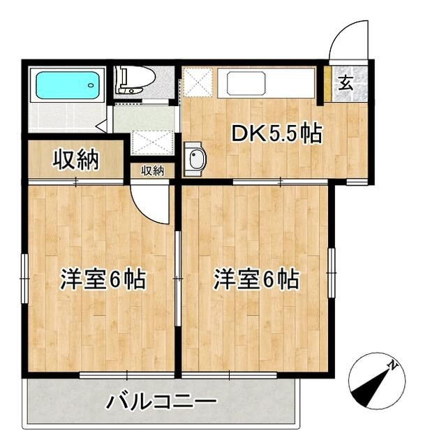 グレース・コートの間取り