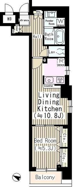 グランパークときわの間取り