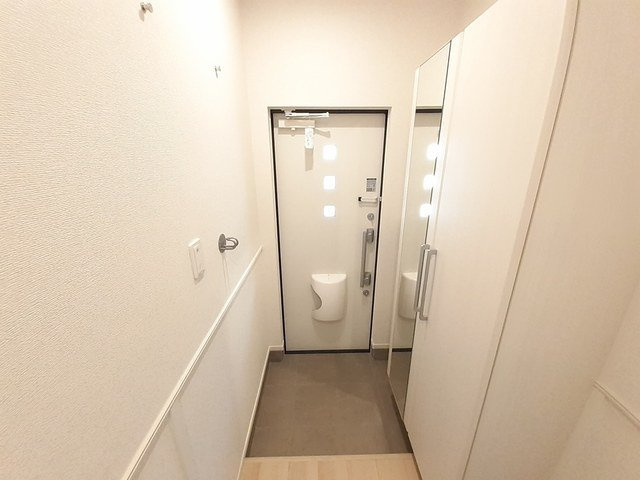 サン・シエル　Ⅱの玄関|毎日通る玄関はこちらです