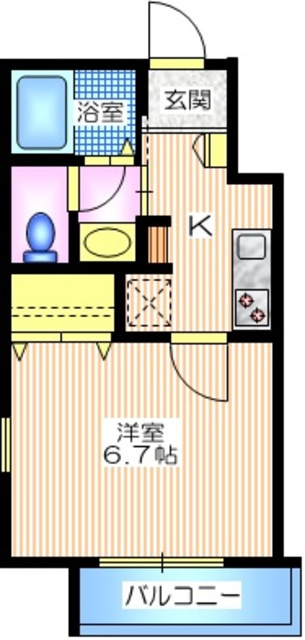 ヴィラ　ボヌールの間取り|角部屋2面採光　家具の配置がしやすい間取り