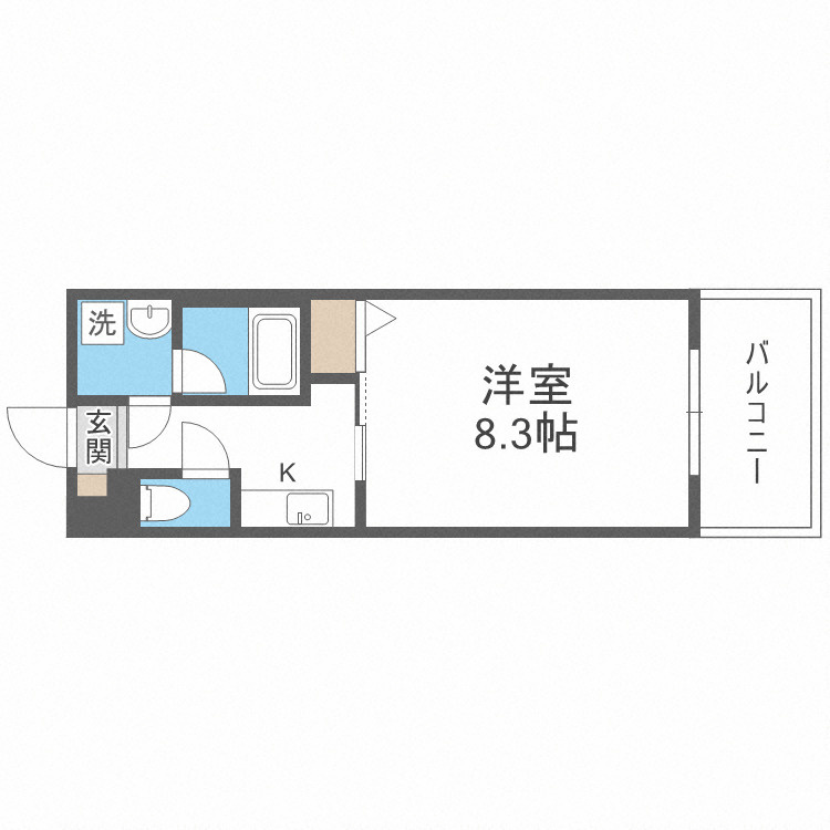 Primavera Namba Minamiの間取り