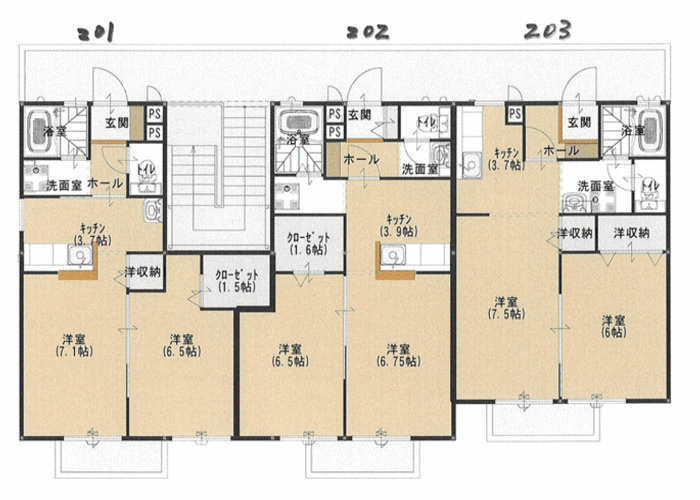 コスモシティ松令 A棟