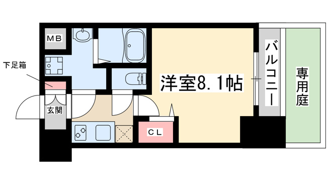 【間取り】 | ディームス江坂