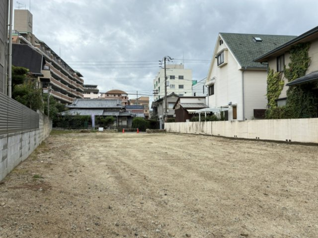 石手4丁目土地（1号地）の外観|北側からの現地写真です