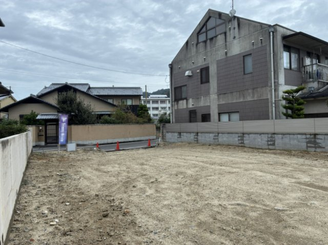 石手4丁目土地（1号地）の外観|敷地内からの写真です