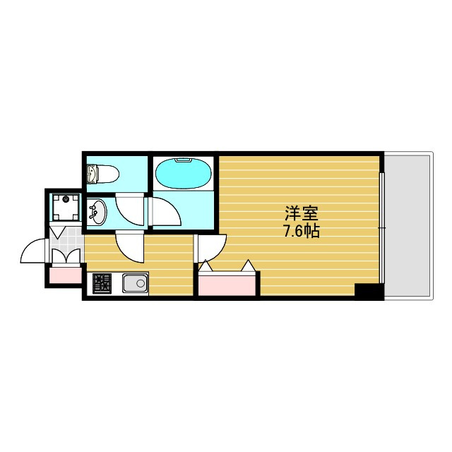 東明マンション新東の間取り