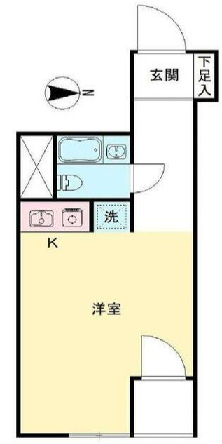 スカイコート府中の間取り