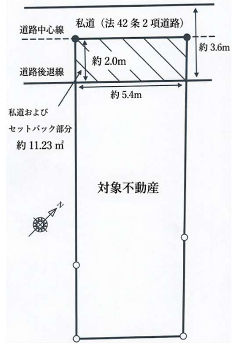 目黒区目黒本町５丁目中古戸建の区画図