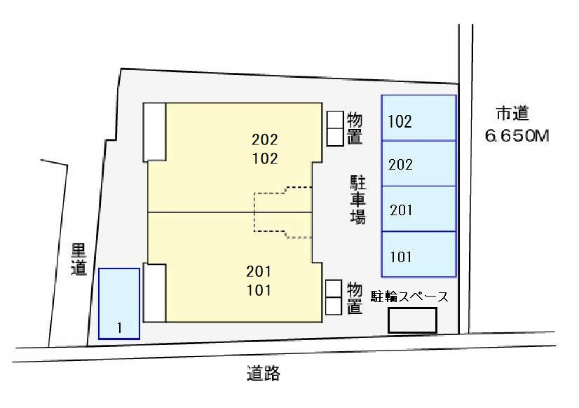 アンジュの駐車場|駐車場